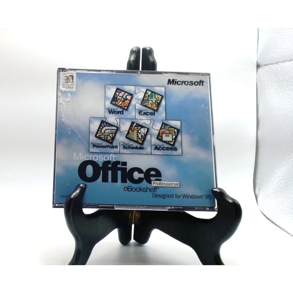 Microsoft Office Professional & Bookshelf Windows 95 With CD Key FREE 3D Garden - Picture 4 of 4